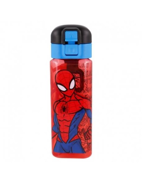 Botella robot con cierre 550 ml Spiderman Arachnid Grid