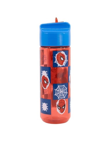 Botella Hidro grande 540ml Spiderman Arachnid Grid