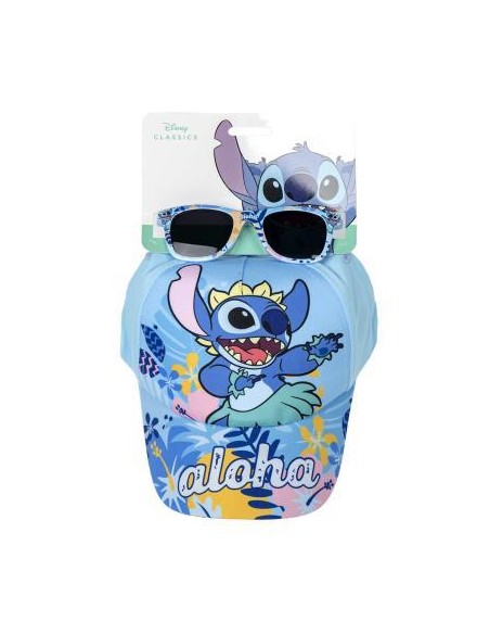 Set gorra y gafas sol Stitch