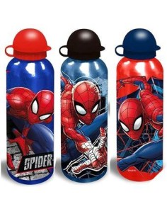 Cantimplora aluminio 500ml Spiderman
