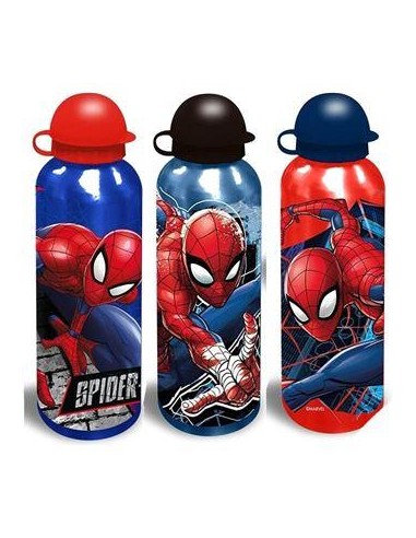 Cantimplora aluminio 500ml Spiderman
