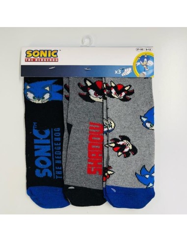 Calcetín Sonic Pack de 3  39135