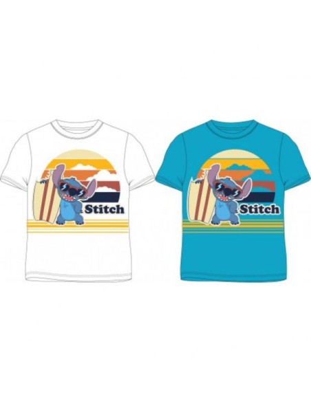 Camiseta mc Stitch (BLANCO/MARINO) v23