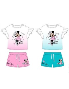 Conjunto bebé Minnie (ROSA/CELESTE)