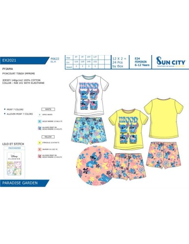 Pijama mc Stitch EX2021 v24