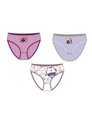 Pack 3 Braguitas Gabby´s Dollhouse EX3056