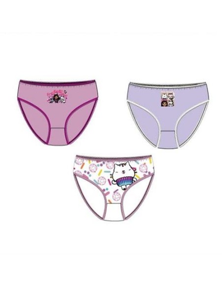 Pack 3 Braguitas Gabby´s Dollhouse EX3056