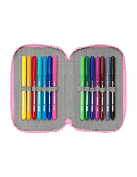 Plumier doble La Casa de Muñecas de Gabby Party 28pzs