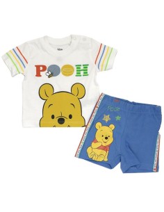 Conjunto bebé Winnie the Poo (GRIS/BLANCO)