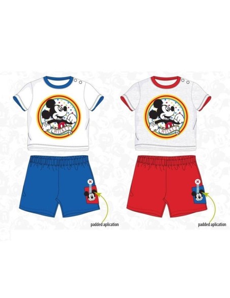 Conjunto bebé Mickey (BLANCO/GRIS)