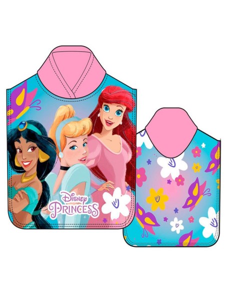 Poncho toalla Princesas microfibra