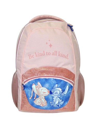 Mochila 42CM Stitch Disney Rosa kids