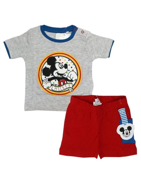 Conjunto bebé Mickey (BLANCO/GRIS)