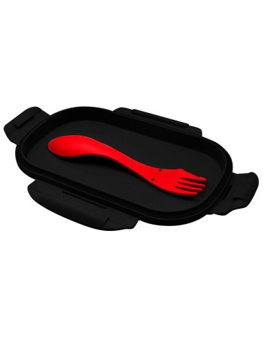 Sandwichera rectangular con cubierto Pokemon