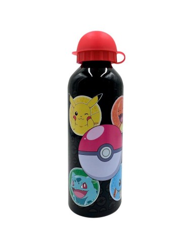 Cantimplora aluminio Pokemon 500ml surtido
