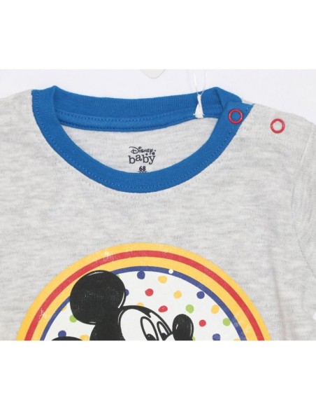 Conjunto bebé Mickey (BLANCO/GRIS)
