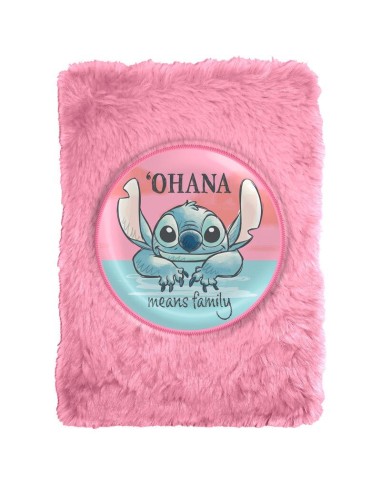 Cuaderno peluche Stitch Disney
