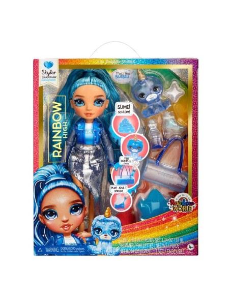 Muñeca Skyler Rainbow World Rainbow High 25cm