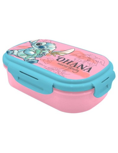 Sandwichera + cubierto Stitch Disney