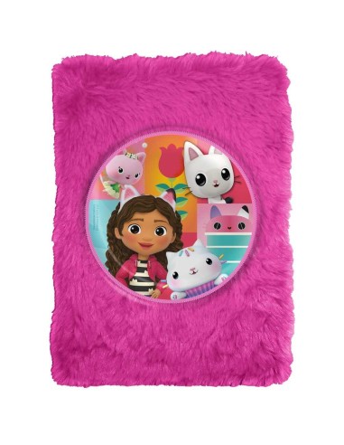 Cuaderno peluche La Casa de Muñecas de Gabby