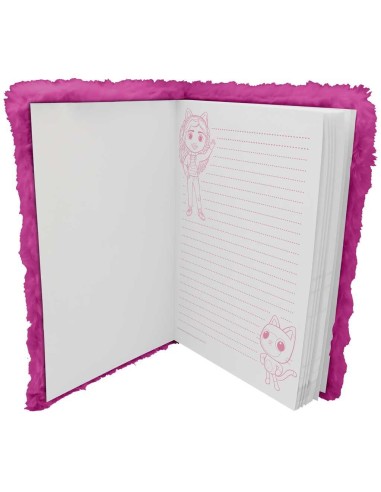 Cuaderno peluche La Casa de Muñecas de Gabby