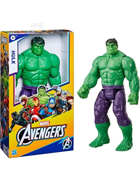 Figura Hulk Deluxe Titan Hero Vengadores Avengers Marvel 30cm