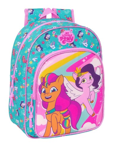 Mochila 34cm My Little Pony Magic adaptable