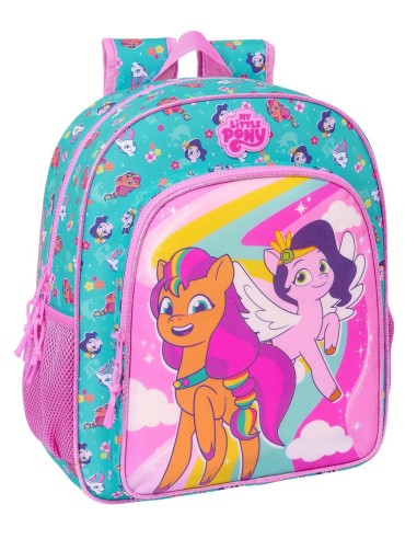 Mochila 38cm My Little Pony Magic adaptable