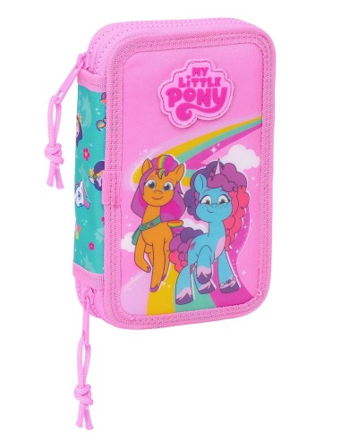 Plumier doble  My Little Pony Magic 28pzs