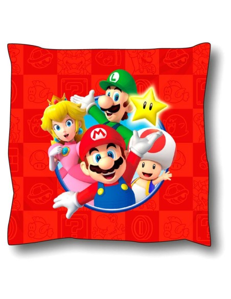 Cojín relleno Super Mario 40X40