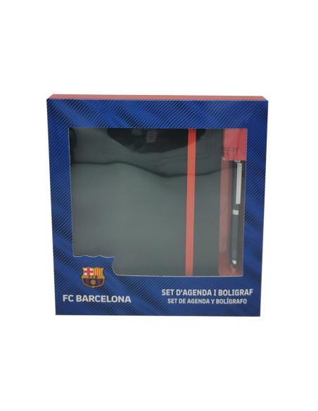 Set agenda y bolígrafo FC Barcelona