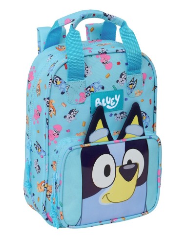 Mochila 28cm Bluey adaptable