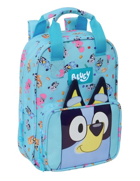 Mochila 28cm Bluey adaptable