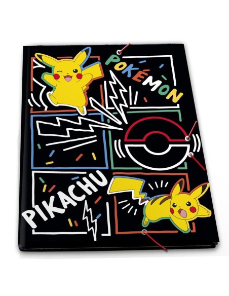 Carpeta A4 Pikachu Pokemon solapas