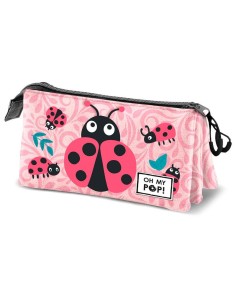 Portatodo triple Ladybug oh my pop
