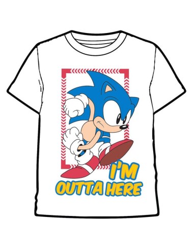 Camiseta mc Sonic im outta here v23