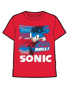 Camiseta mc Sonic The Hedgehog infantil