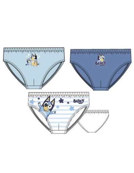 Slip Bluey Pack de 3 XH30044.BIO