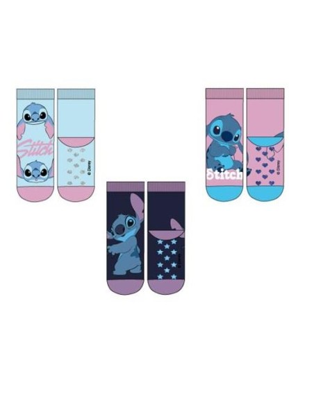 Calcetínes antideslizantes (un par) Stitch XH0602