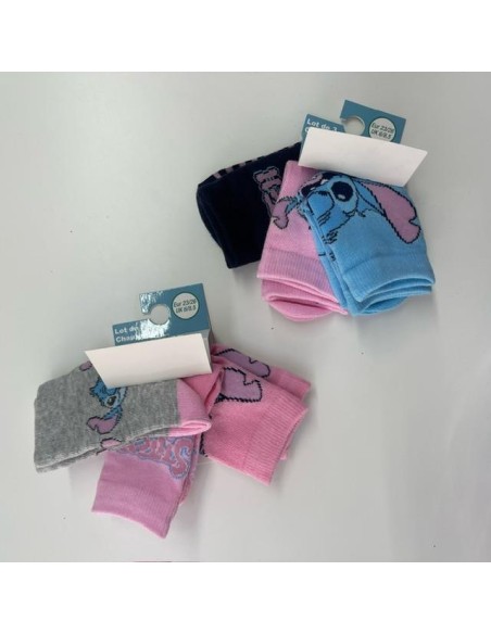 Calcetínes Stitch Pack de 3 XH0644 I24