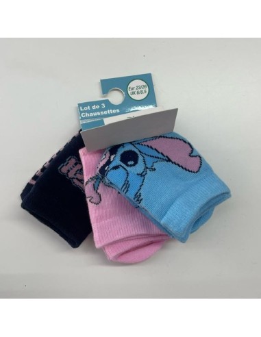Calcetínes Stitch Pack de 3 XH0644 I24