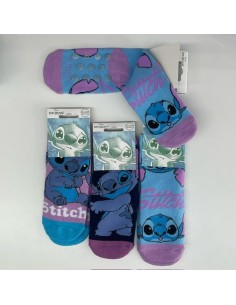 Calcetínes antideslizantes (un par) Stitch XH0602