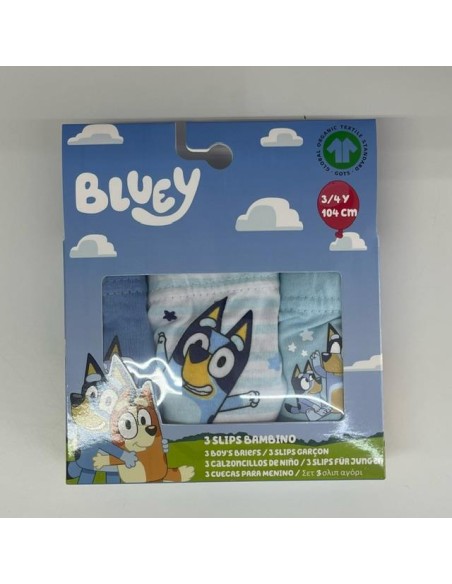 Slip Bluey Pack de 3 XH30044.BIO