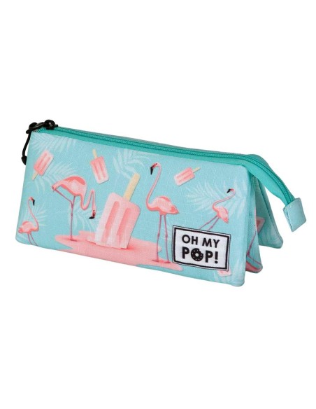 Portatodo triple Flamingo