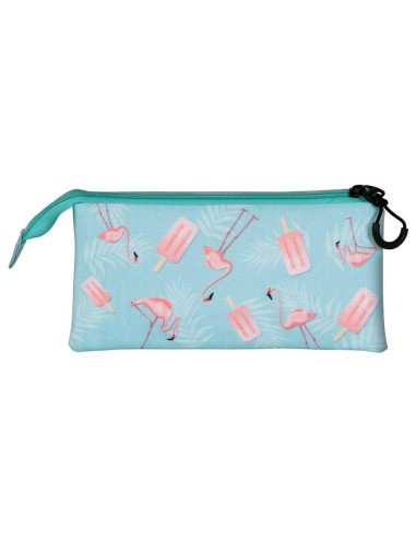 Portatodo triple Flamingo