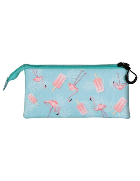 Portatodo triple Flamingo