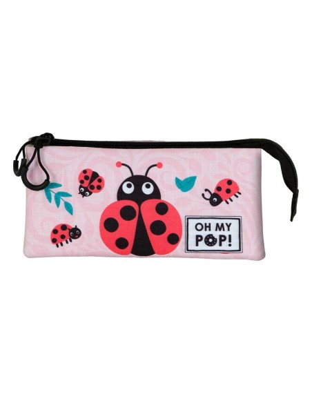 Portatodo triple Ladybug oh my pop
