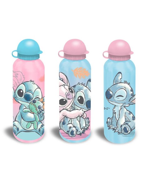 Cantimplora aluminio 500ml Stitch surtido UNIDAD