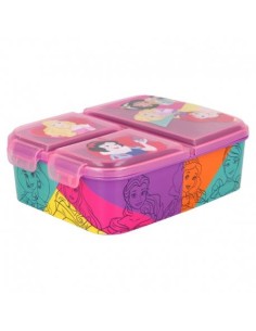 Sandwichera multiple Princesas Bright & Bold