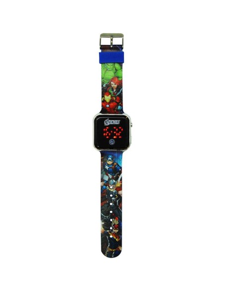 Reloj cuad digital led Avengers Los Vengadores